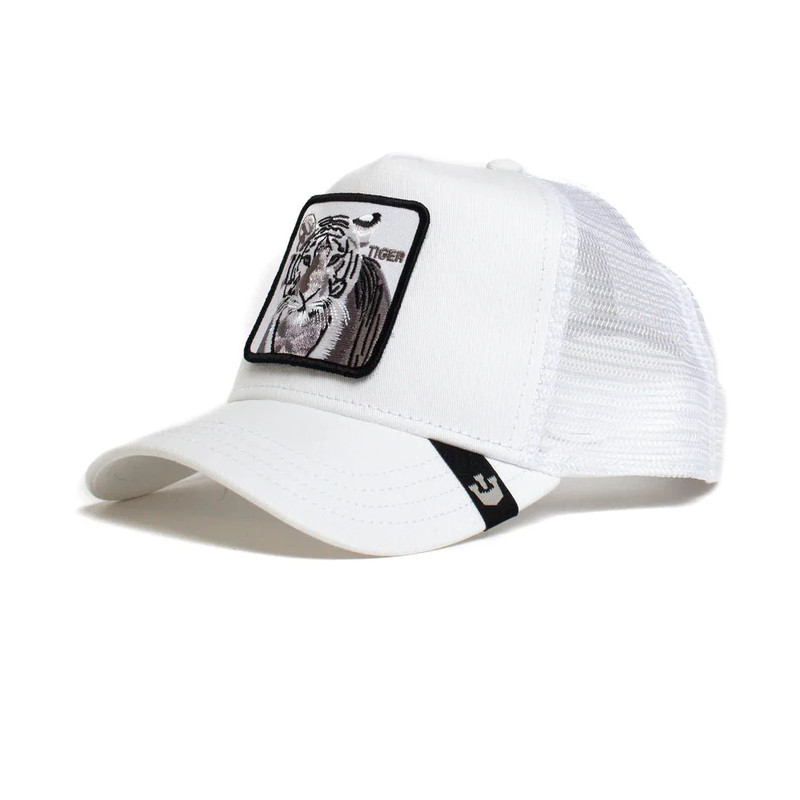 Queue Caps The White Tiger Cap - White - قبعة